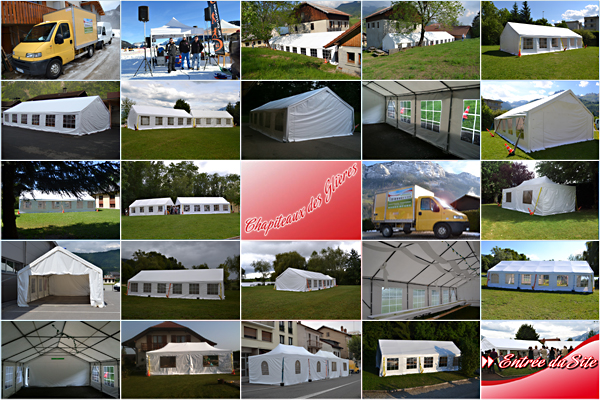  location chapiteau de reception pour mariage et &eacute;venement en Suisse
